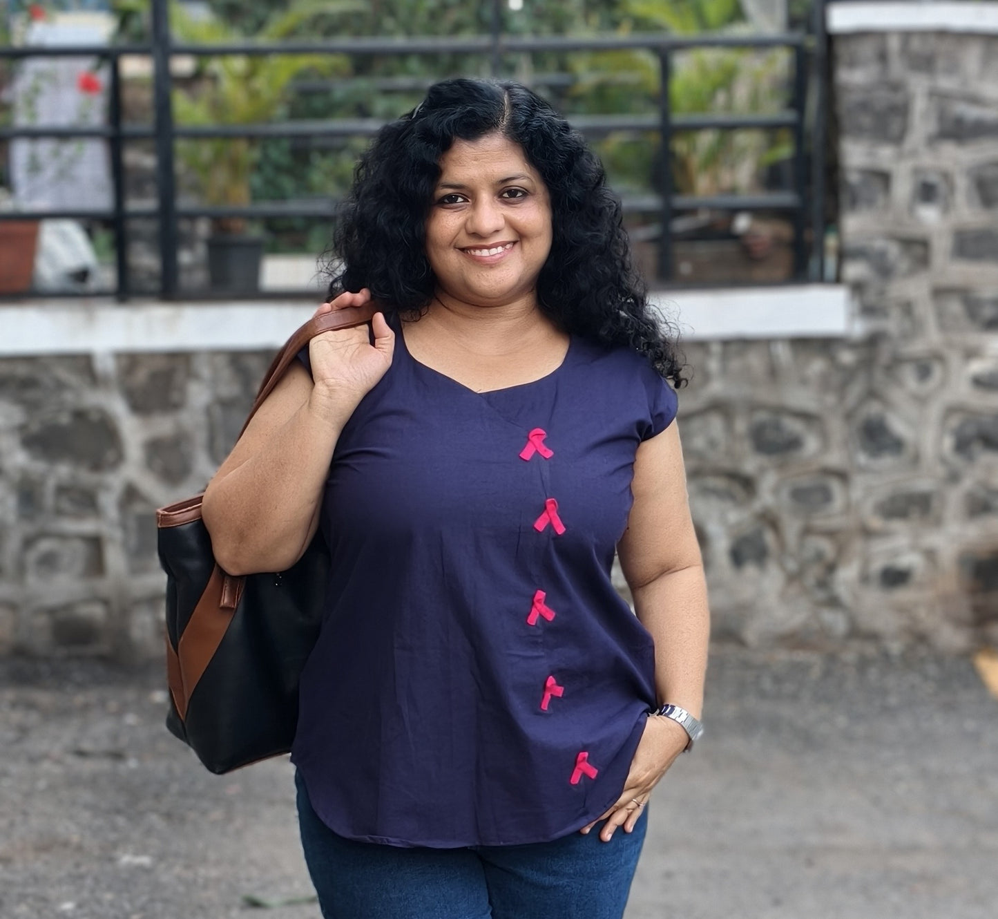 Pure Cotton Hand Crafted Short Top