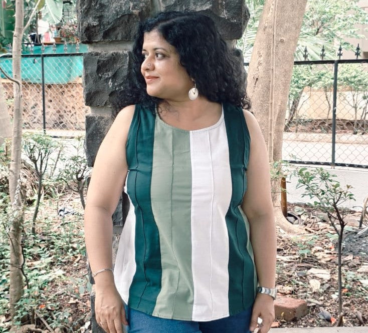 Pure Cotton Hand Crafted Short Top
