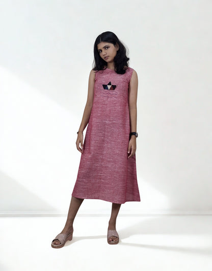 Pure Khadi Patchwork One piece