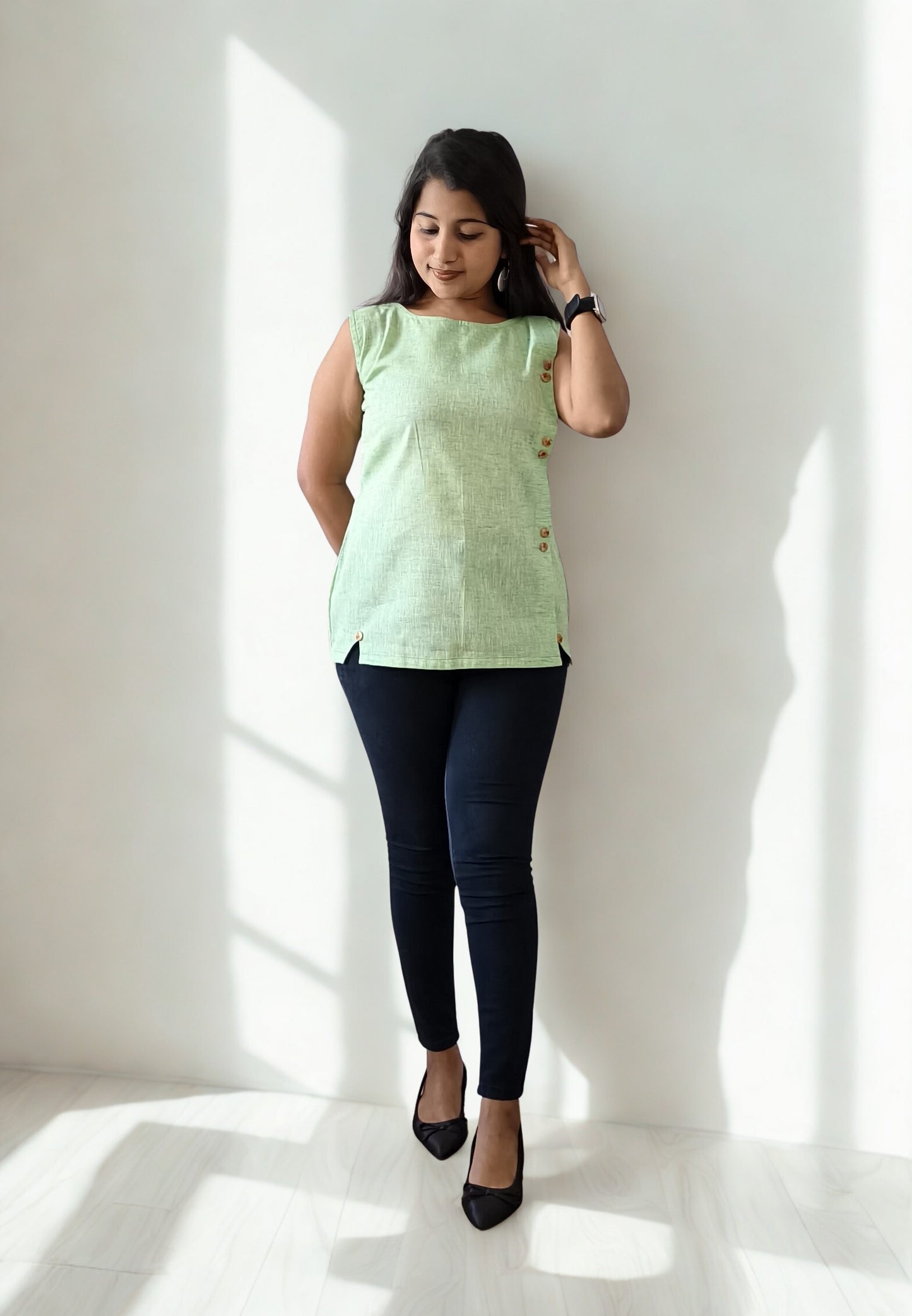 Pure Khadi Short Top