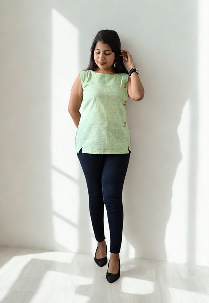 Pure Khadi Short Top