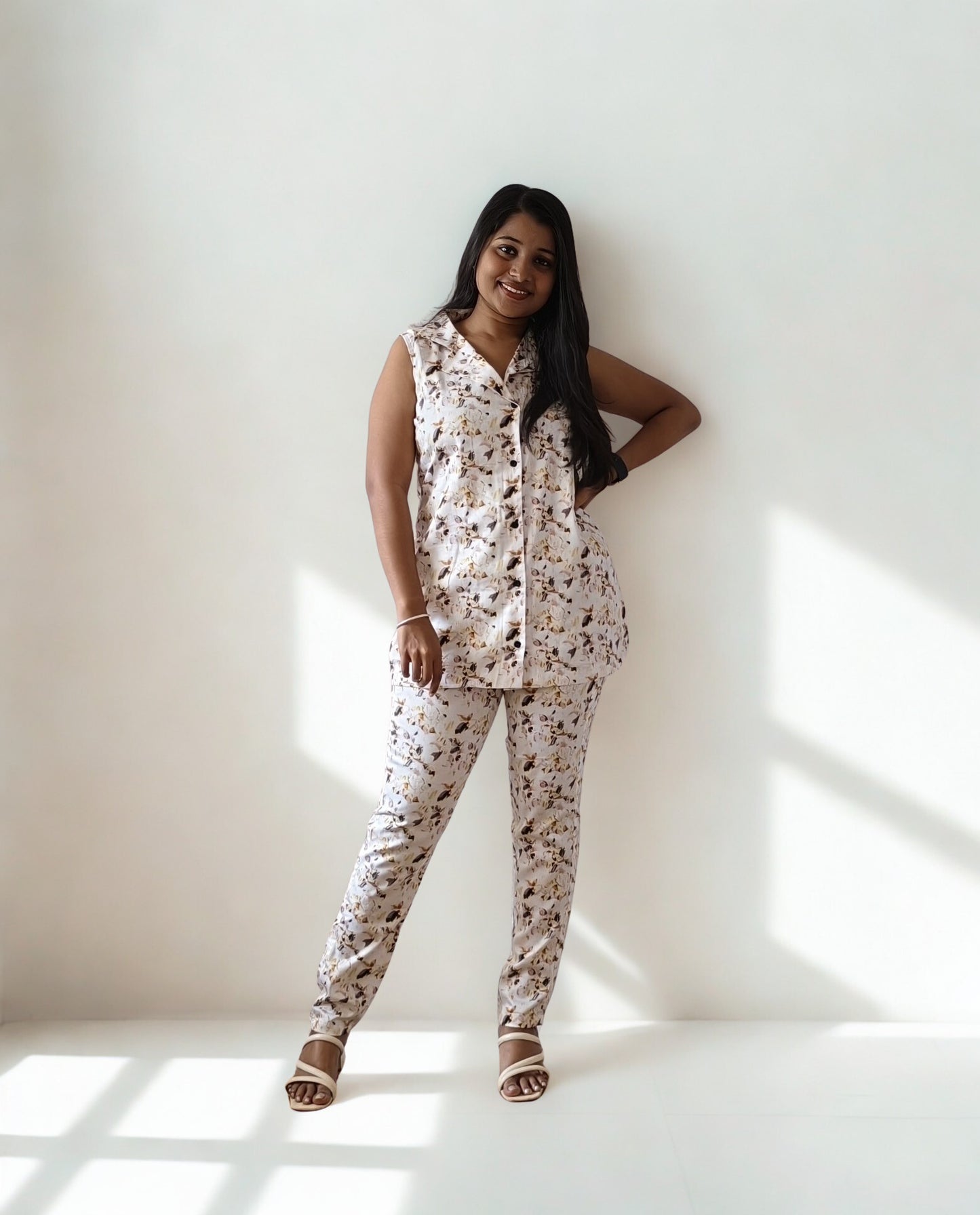 Jam Cotton Digital Print Combo Suit