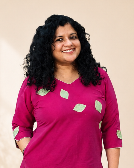 Semi Raw Silk Hand Crafted Straight kurti