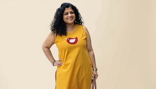 Pure Cotton Hand Crafted Straight Kurti