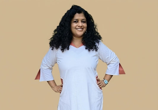 Pure Cotton Hand Crafted Straight Kurti