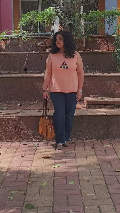 Organic Cotton Handcrafted Short Top