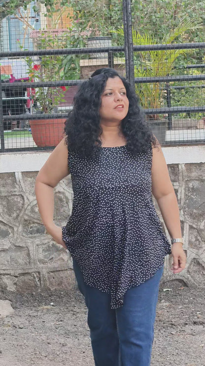 Rayon Hand Crafted Short Top