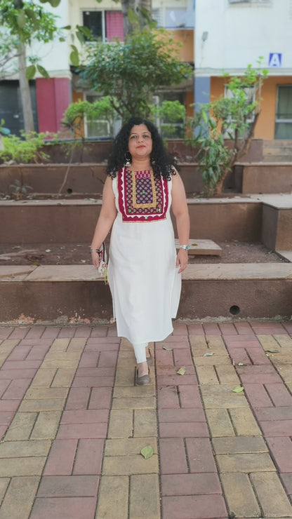 Pure Cotton Hand Crafted Kurti