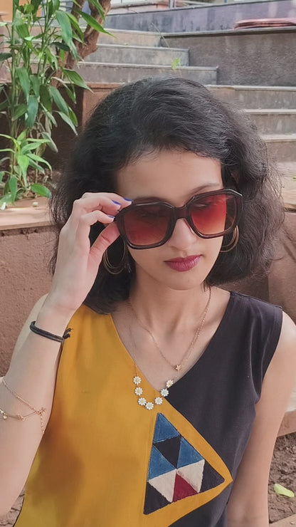 Pure Cotton Hand crafted Short Top